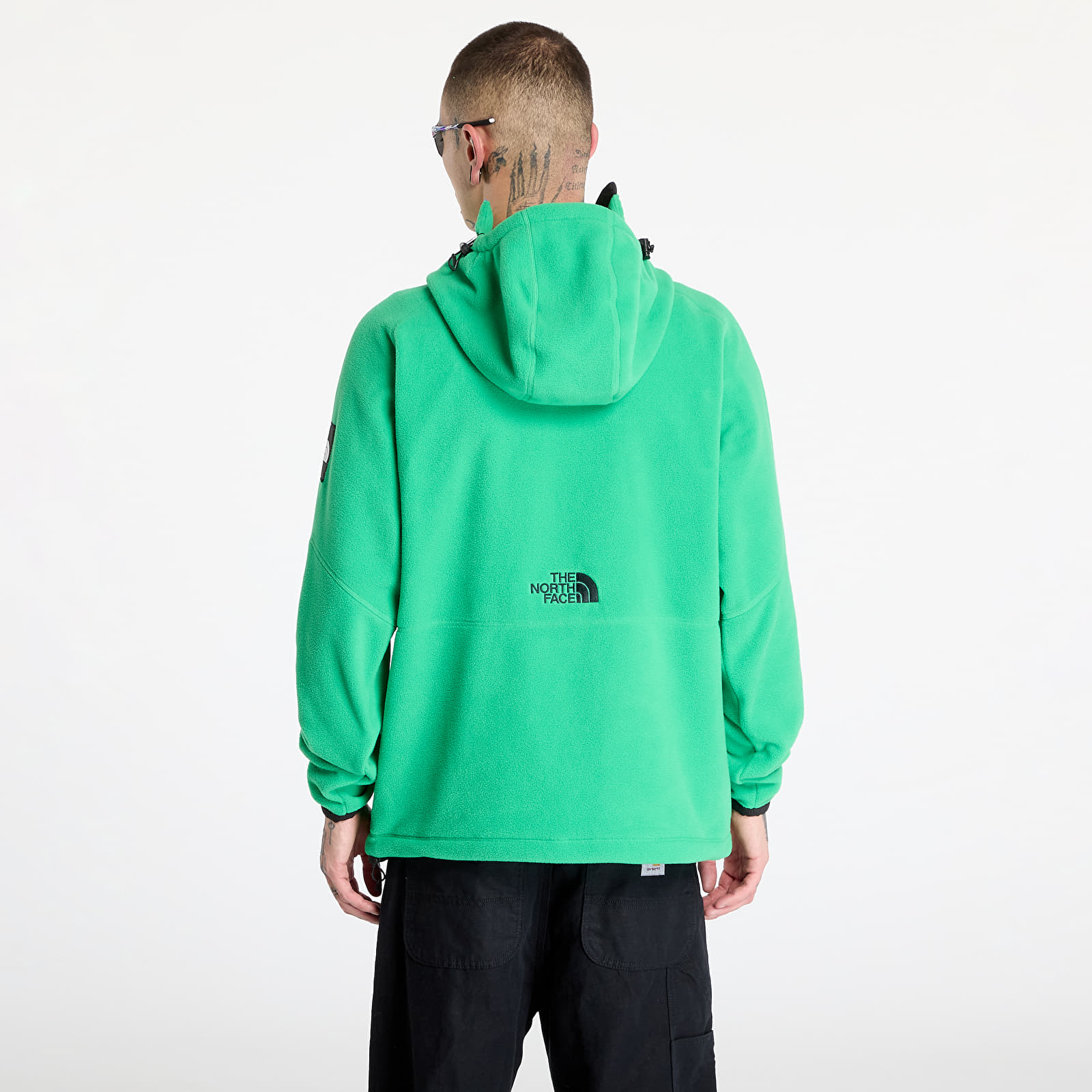 Men's jackets The North Face x Yinka Ilori Fleece Anorak Unisex Jacket Optic Emerald