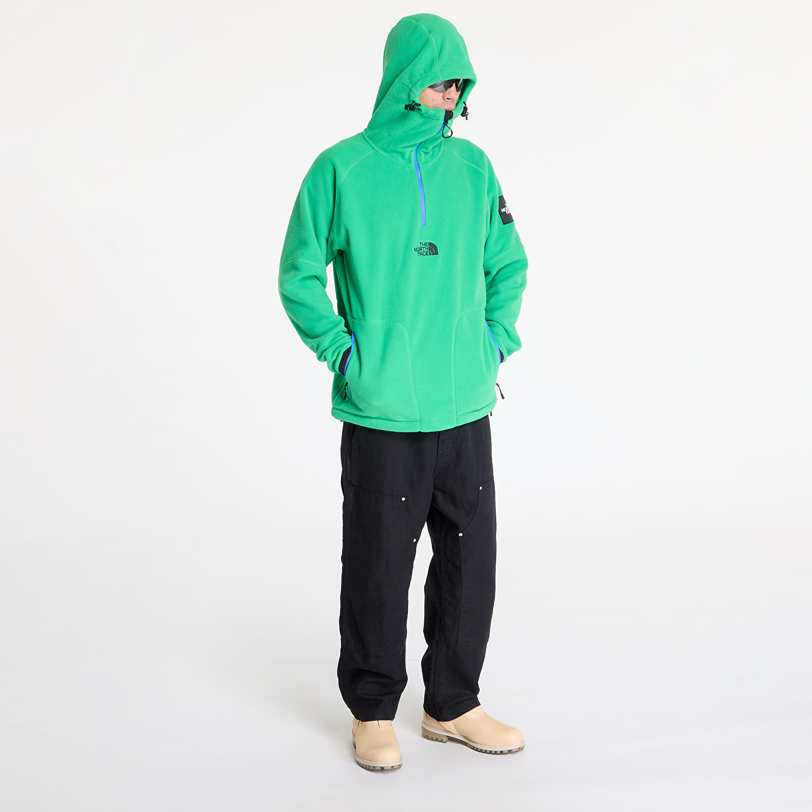 Men's jackets The North Face x Yinka Ilori Fleece Anorak Unisex Jacket Optic Emerald