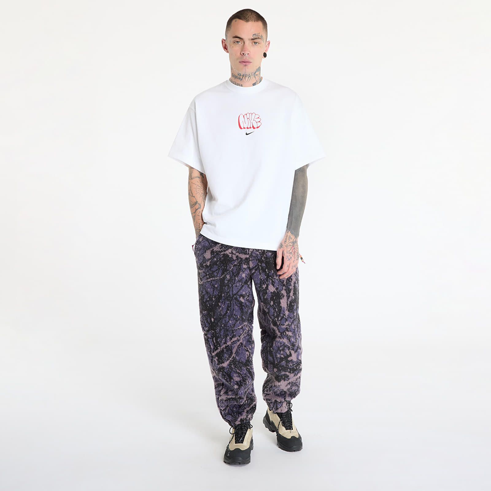 Pantalones de chándal para hombre Nike ACG "Canwell Glacier" Therma-FIT ADV Windproof Pants Dark Raisin/ Black/ Black/ Summit White