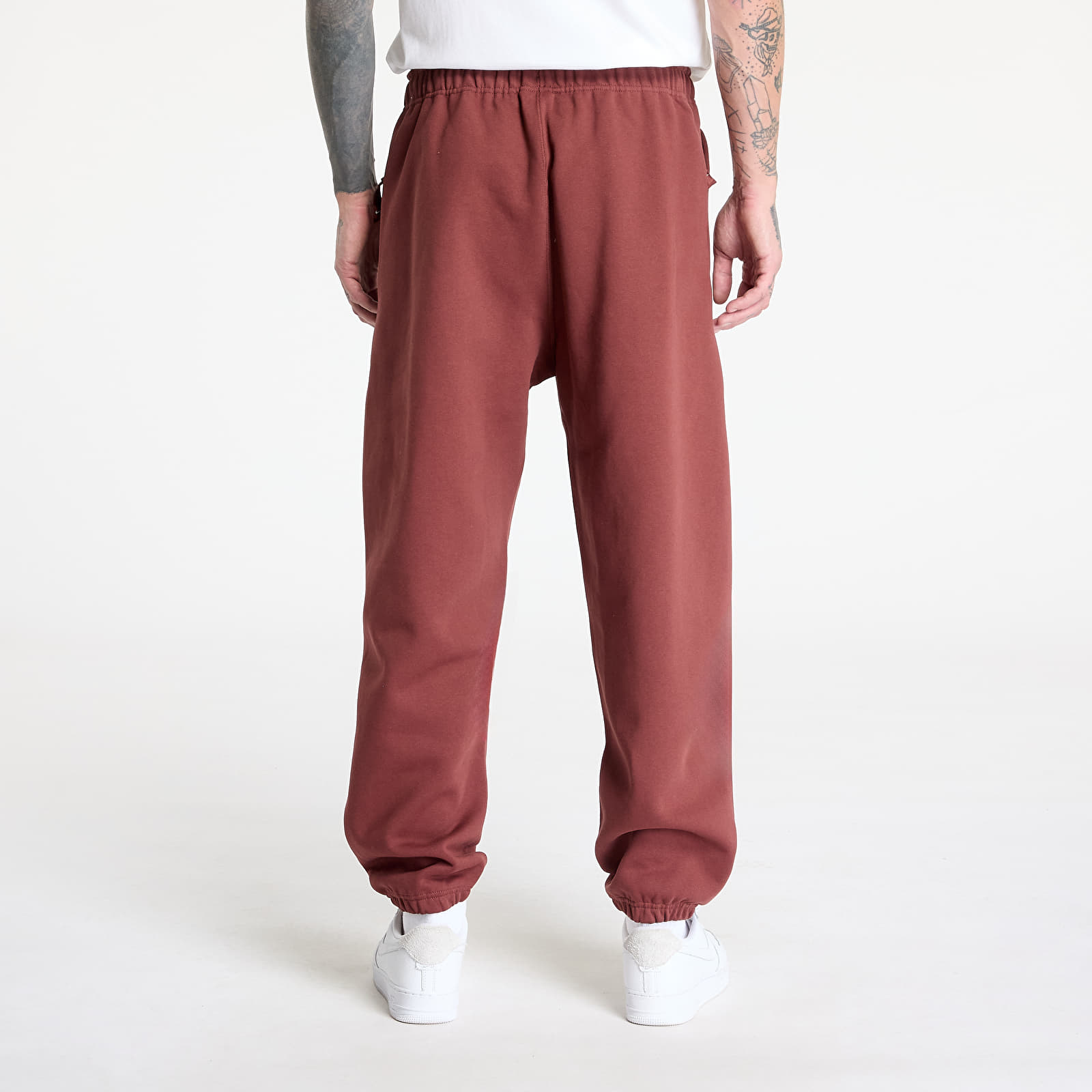 Muške trenirke Nike Solo Swoosh Men's Fleece Pants Dark Pony/ White