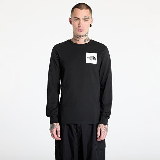 T-shirt The North Face Longsleeve Fine Tee TNF Black