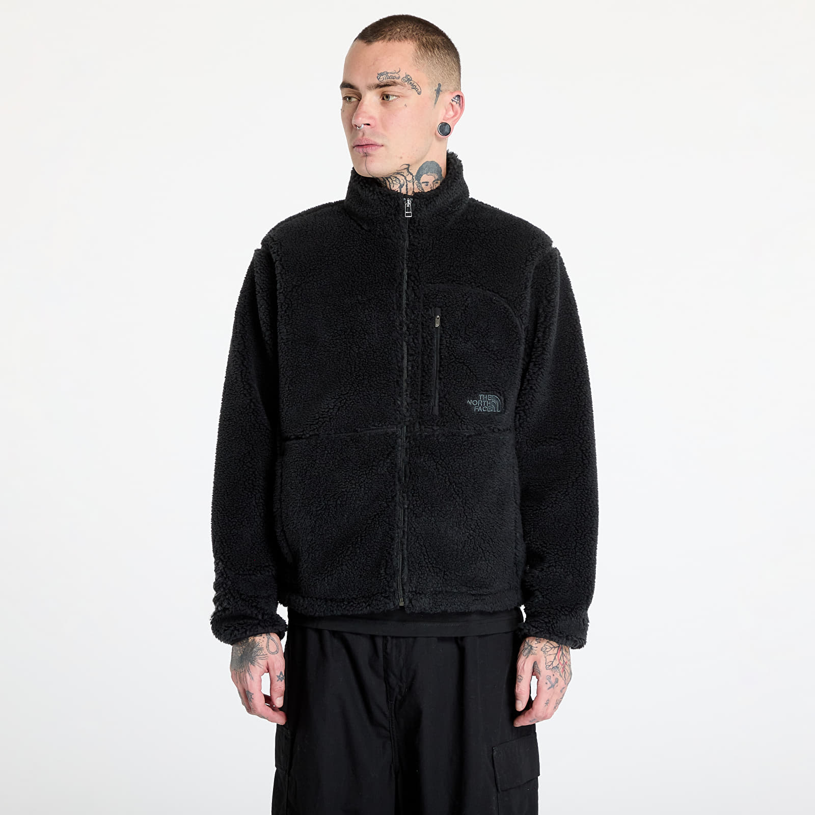 Kurtki męskie The North Face Extreme Pile 2 Full-zip Jacket TNF Black