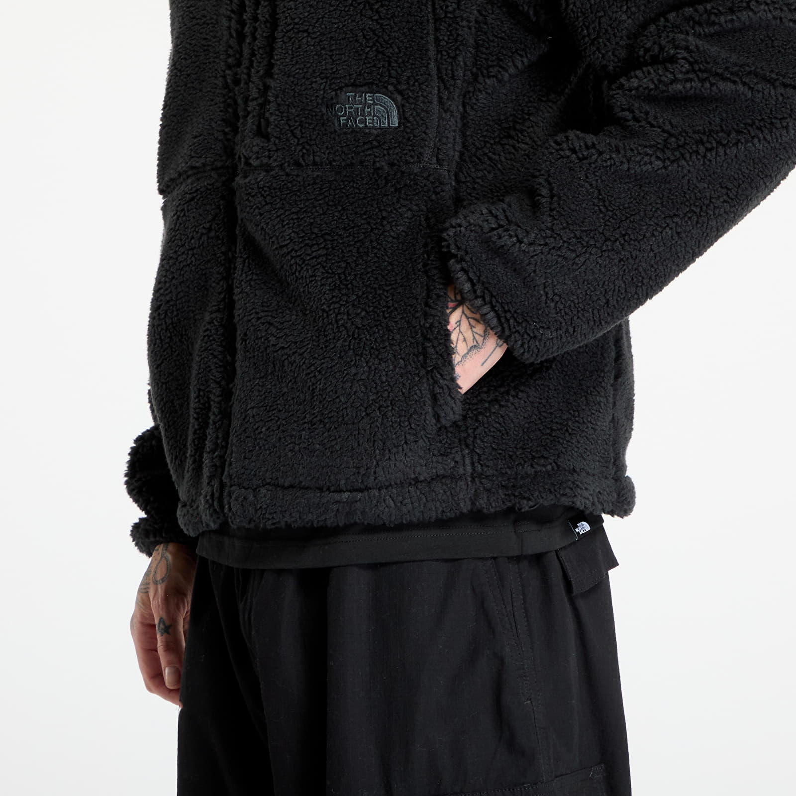 Kurtki męskie The North Face Extreme Pile 2 Full-zip Jacket TNF Black