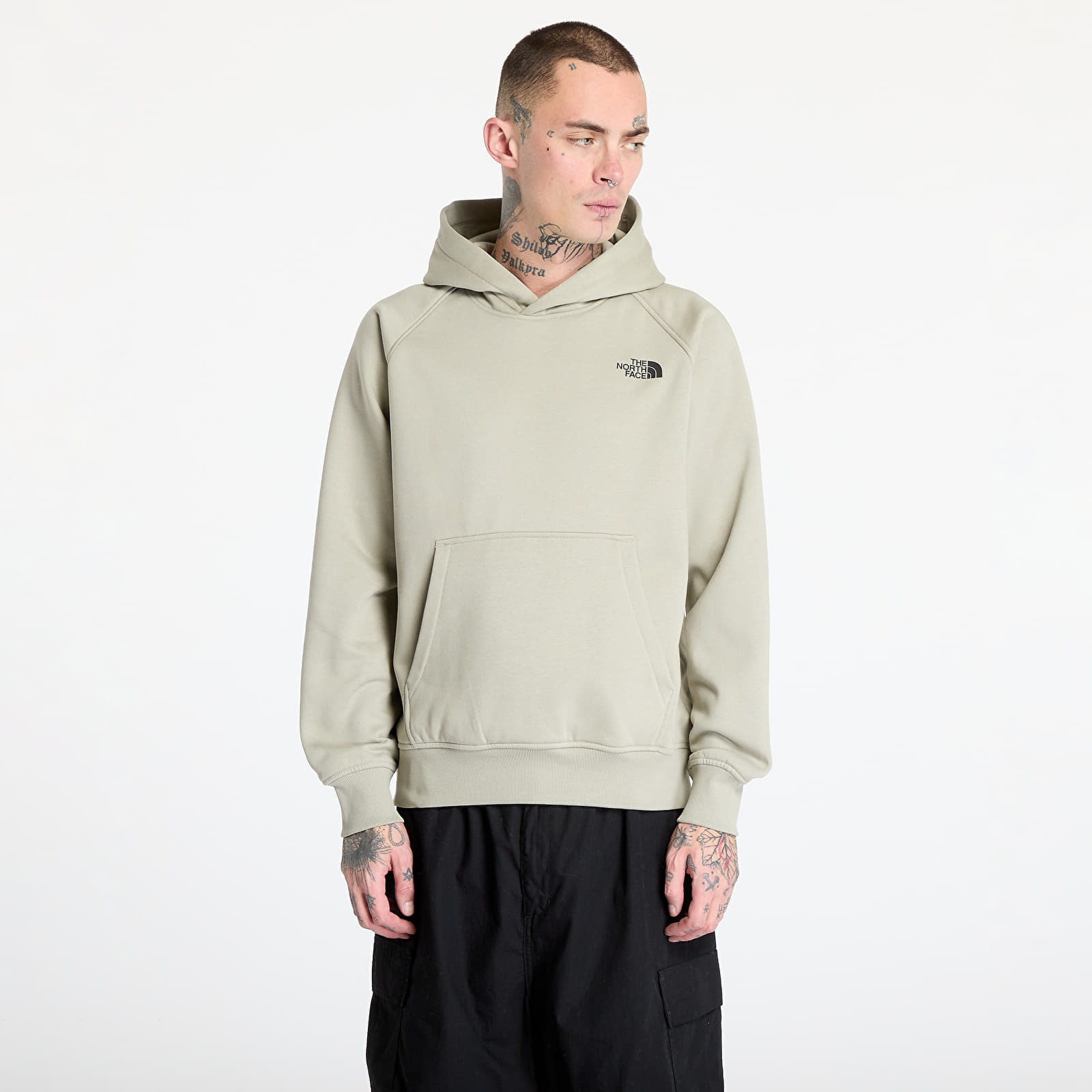 Sweatshirt The North Face Raglan Redbox Hoodie Clay Grey L