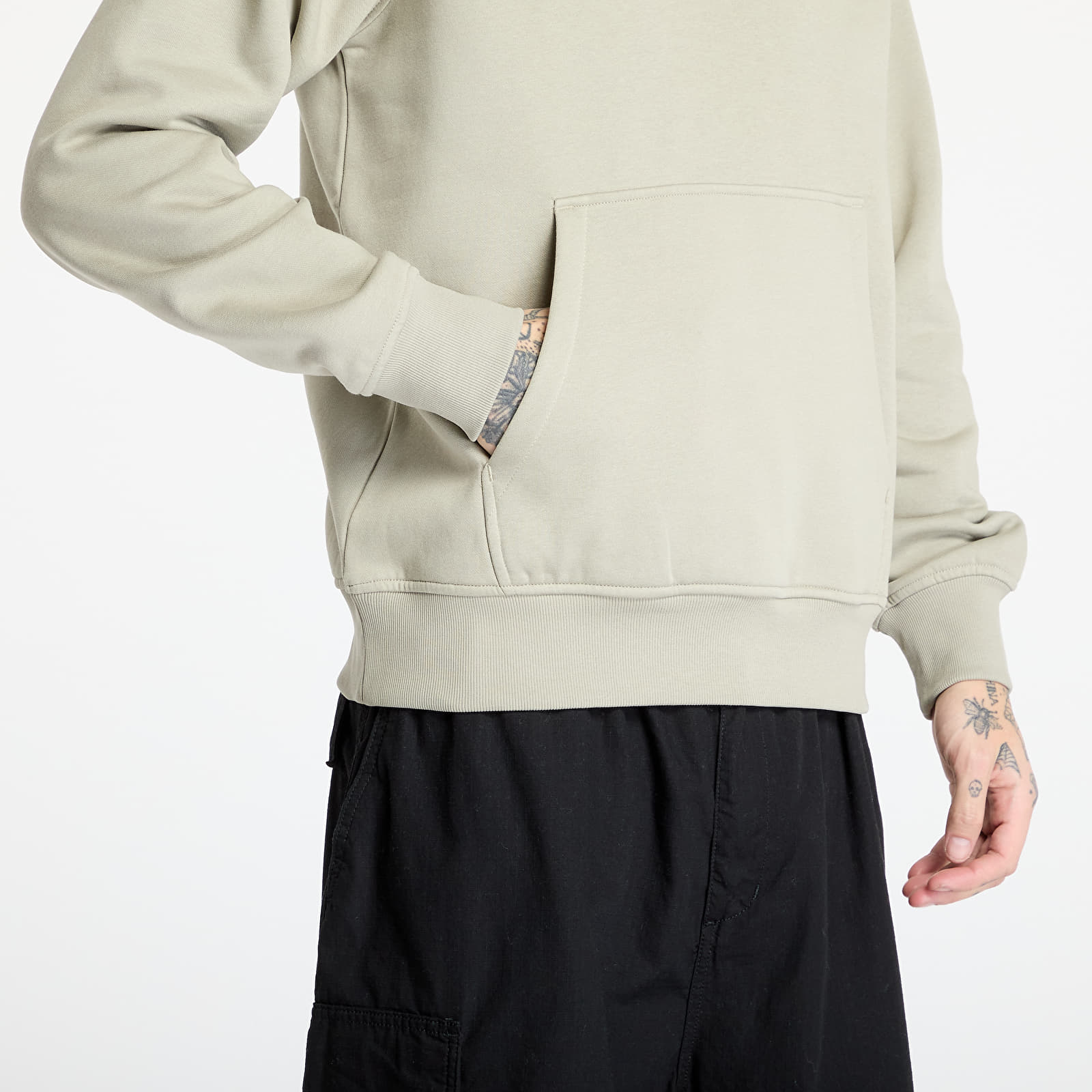 Sudaderas de hombre The North Face Raglan Redbox Hoodie Clay Grey