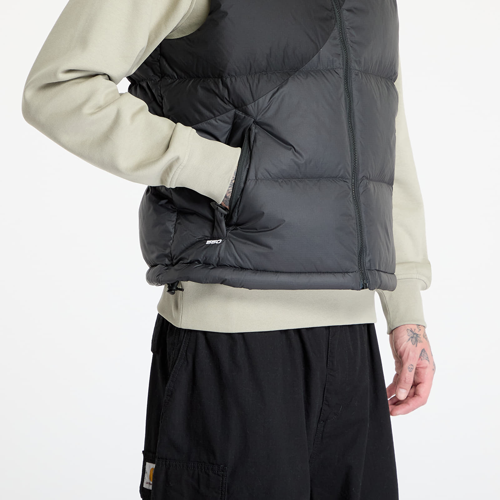 Chalecos para hombre The North Face x Yinka Ilori Down Unisex Vest TNF Black
