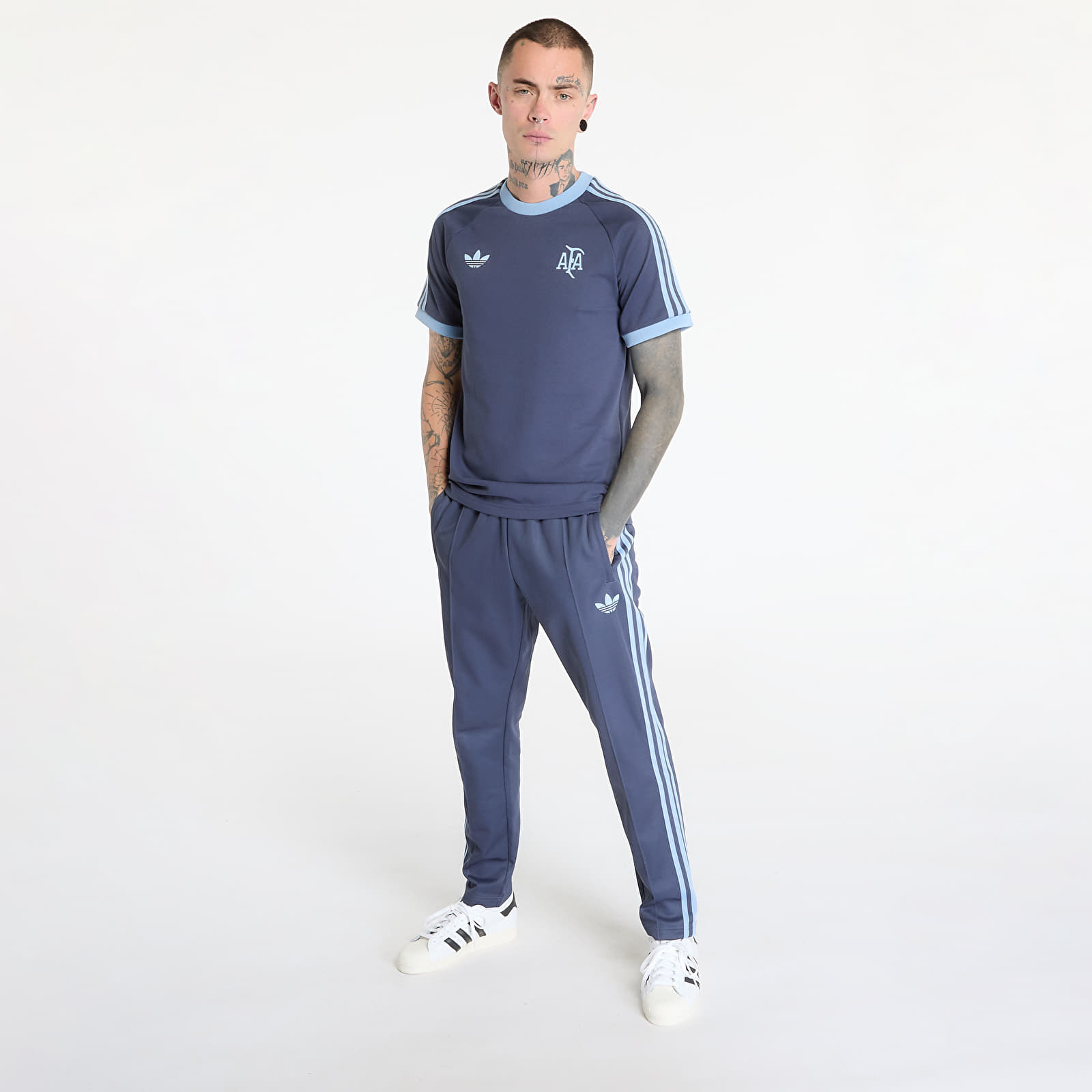 Men's T-shirts adidas Argentina 50Th Anniversary Tee Shadow Navy