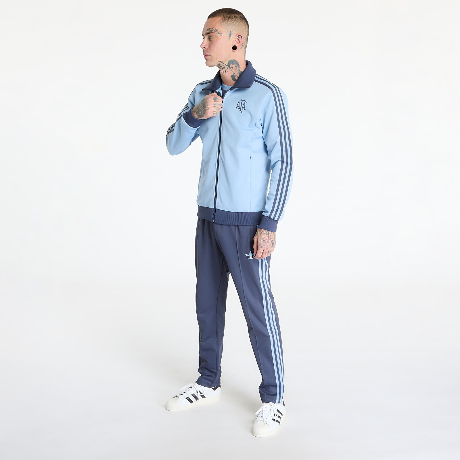 Men's jackets adidas Argentina 50Th Anniversary Track Top Ambient Sky