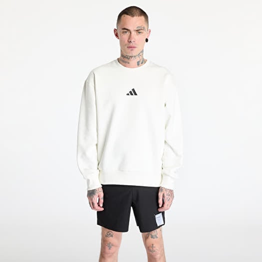 Majica adidas All Szn Graphic Crewneck Sweatshirt Off White/ Black