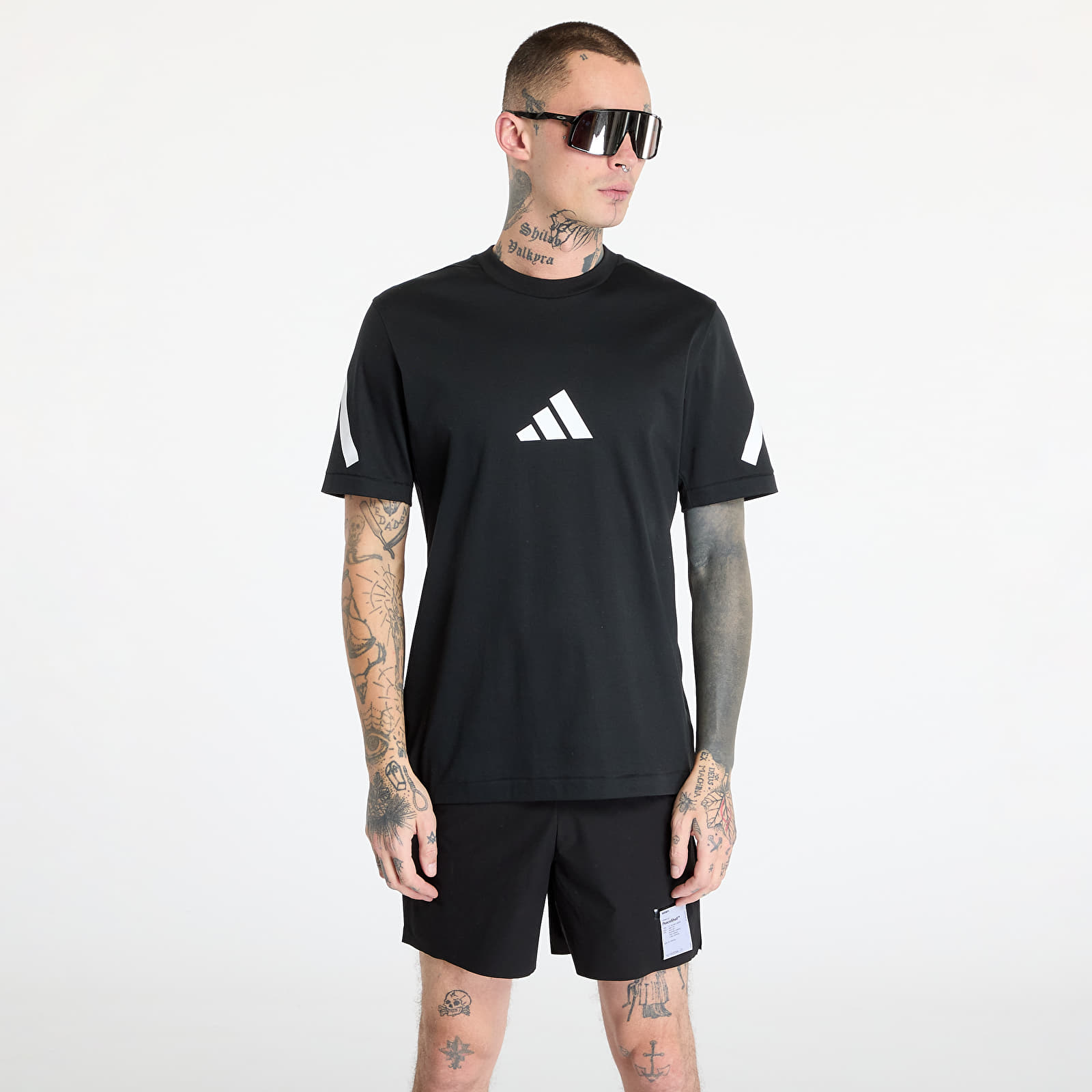 Men's T-shirts adidas Adidas Z.N.E. T-Shirt Black/ White