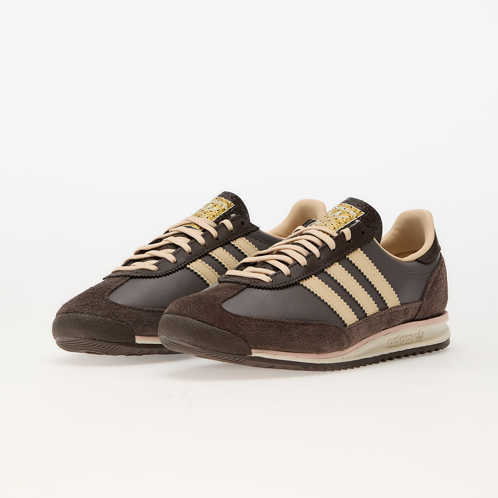 Ténis e sapatos de senhora adidas Sl 72 Og W Charcoal/ Crystal Sand/ Brown