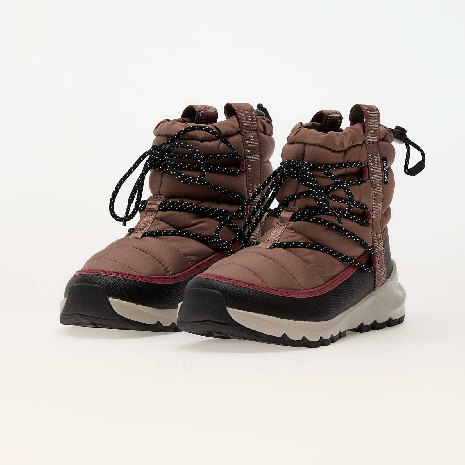 Naiste tossud ja kingad The North Face W Thermoball Lace Up WP Deep Taupe/ Tnf Black