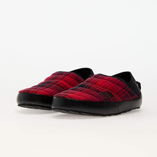 Red north face slippers on sale