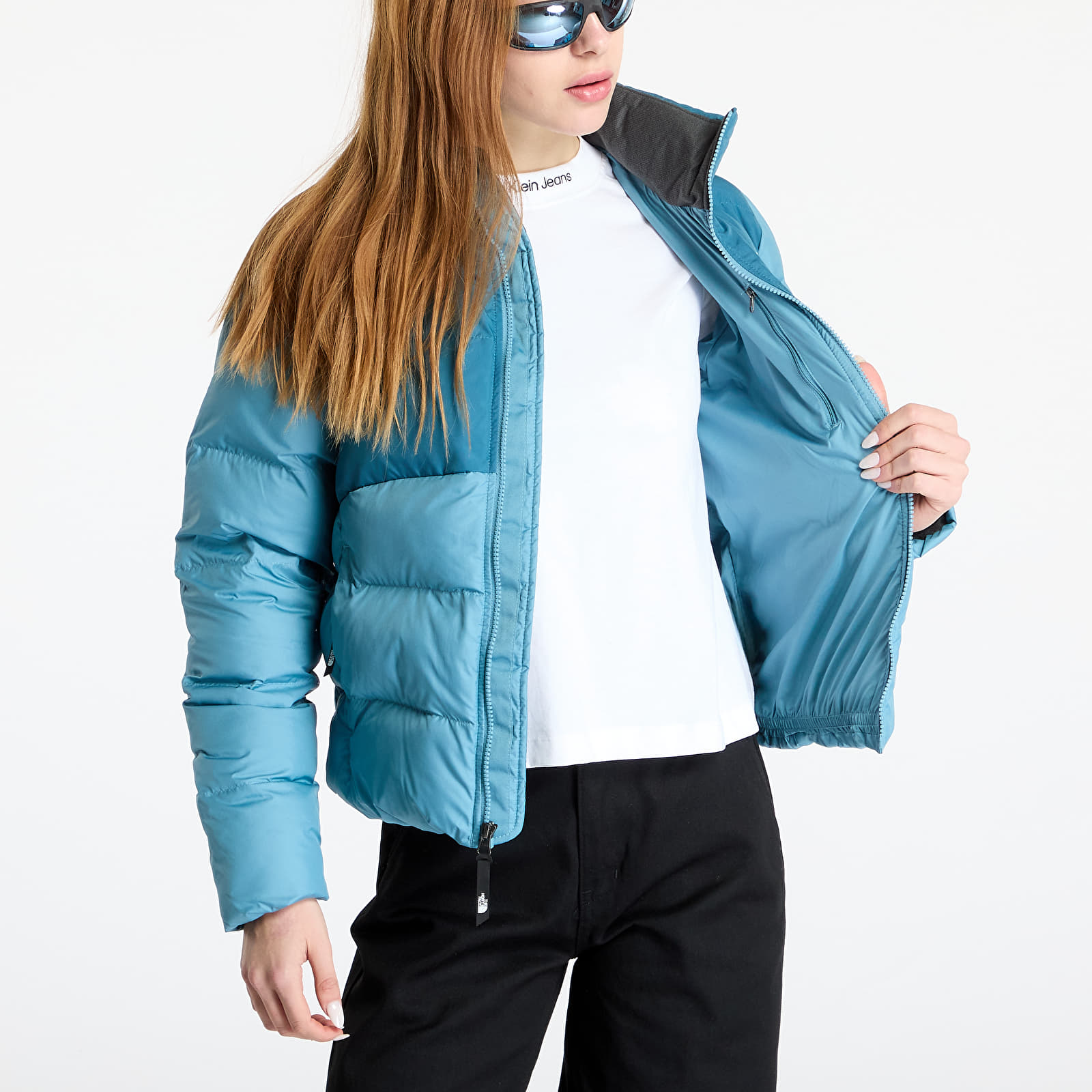 Jachete pentru femei The North Face W Saikuru Jacket Algae Blue