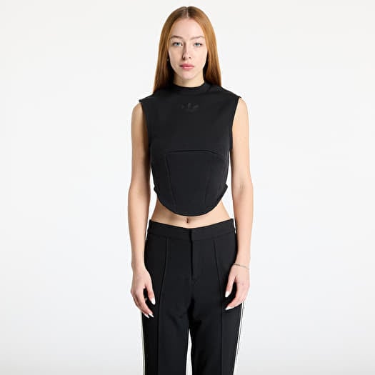 adidas Structured Interlock Vest Black