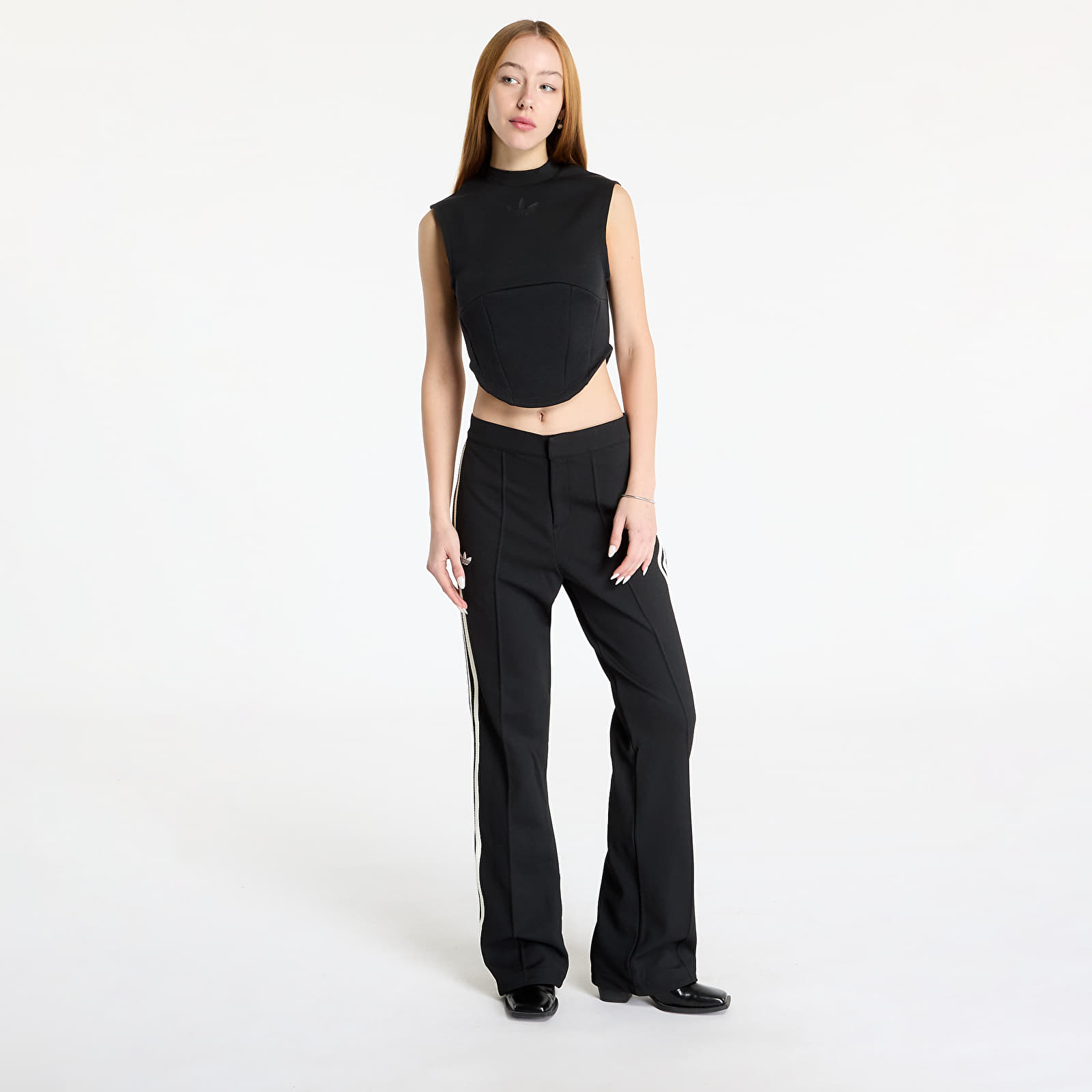 Dames vesten adidas Structured Interlock Vest Black