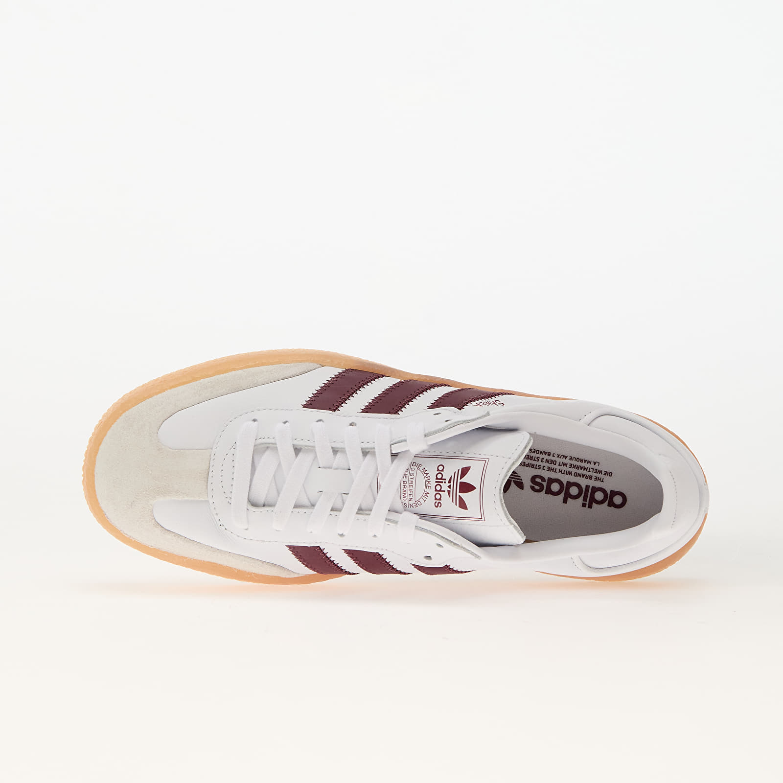 Naiste tossud ja kingad adidas Sambae W Ftwr White/ Shadow Red/ Off White