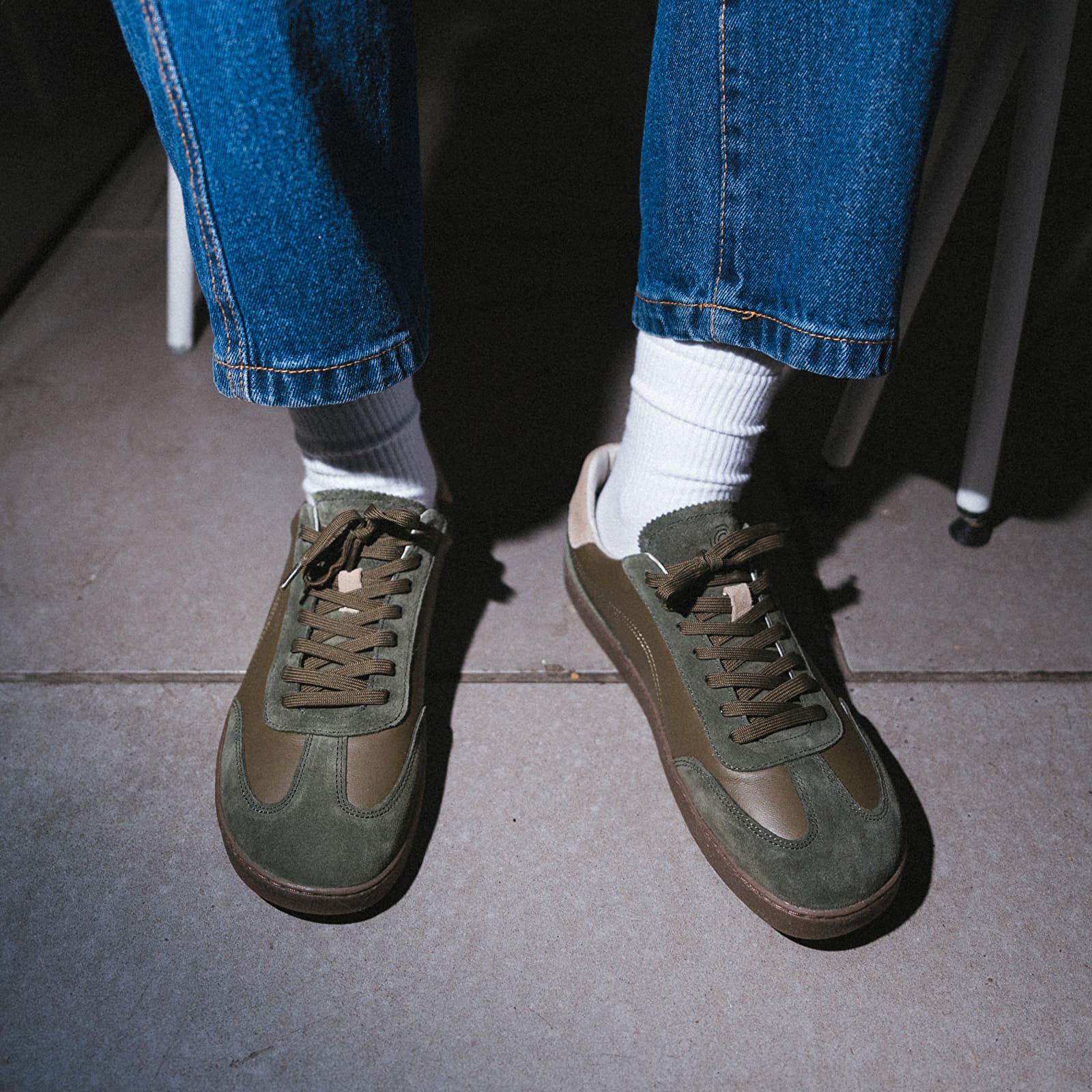 Shoes Groundies Panama Khaki