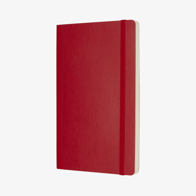 Diaries and notebooks Moleskine Zápisník Měkký Čistý L Červený