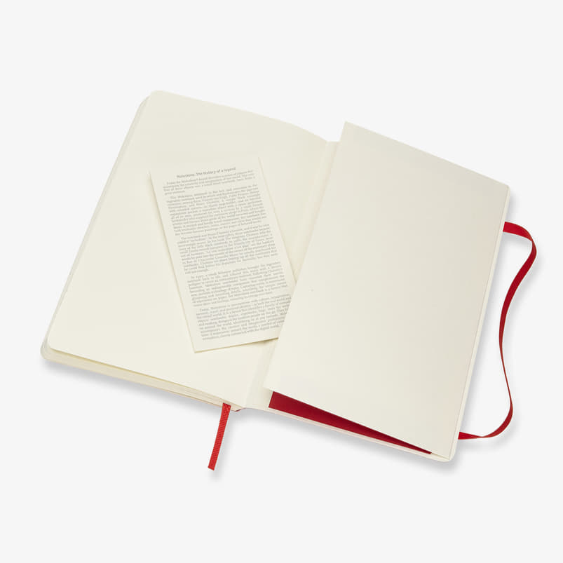 Diaries and notebooks Moleskine Zápisník Měkký Čistý L Červený