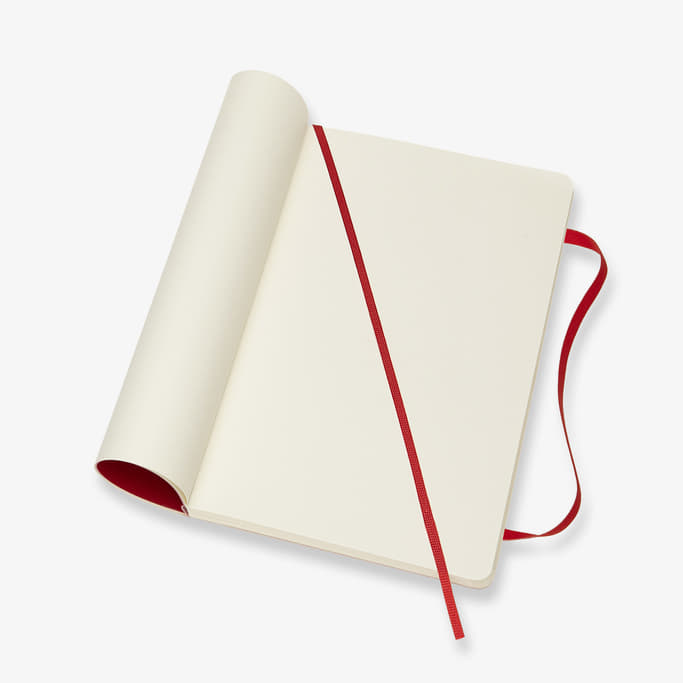 Diaries and notebooks Moleskine Zápisník Měkký Čistý L Červený