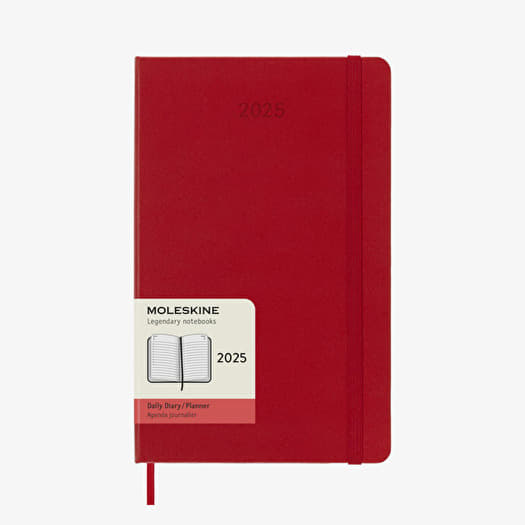 Moleskine Diář 2025 Denní Tvrdý L Červený