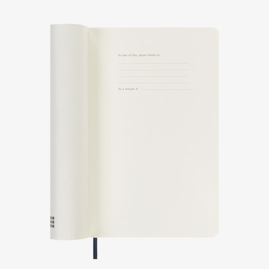 Diaries and notebooks Moleskine Diář 2025 Denní Měkký L Modrý
