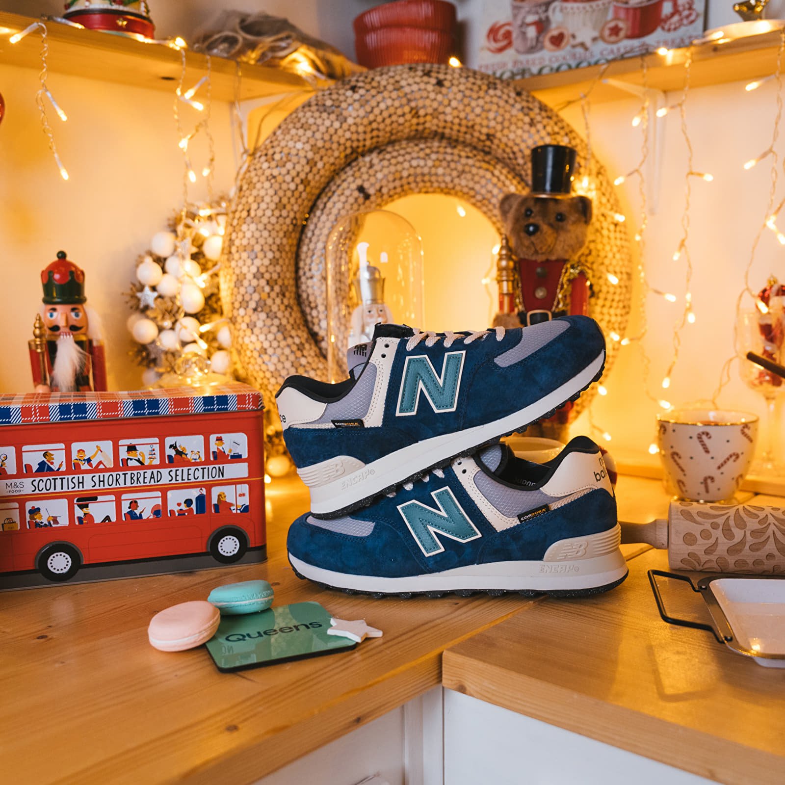 Męskie trampki i buty New Balance 574 Blue