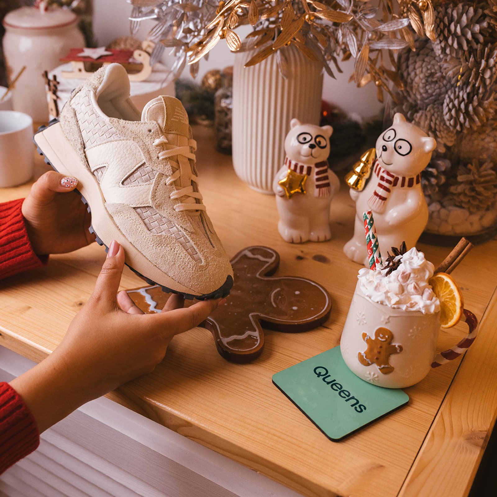 Joggesko og sko for menn New Balance 327 Pale Moss