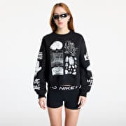 Nike ACG "Tuff Fleece" Women's Therma-FIT Repel Crew-Neck Sweatshirt Black/ Summit White