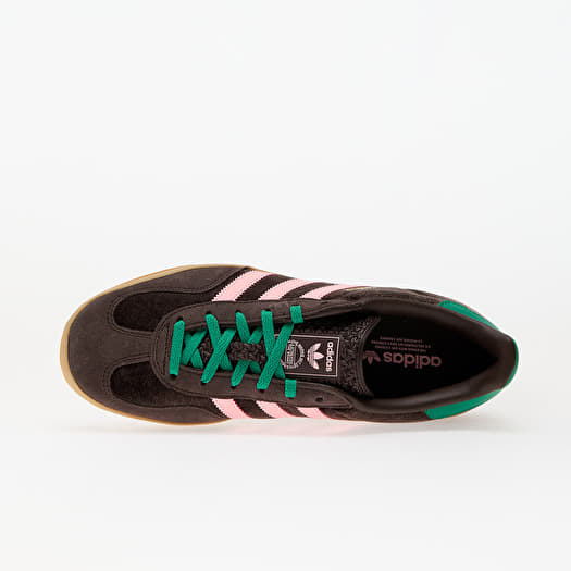 adidas gazelle silver green womens adidas W Gazelle Indoor 'Green Glow Pink' 7.5 main image 1