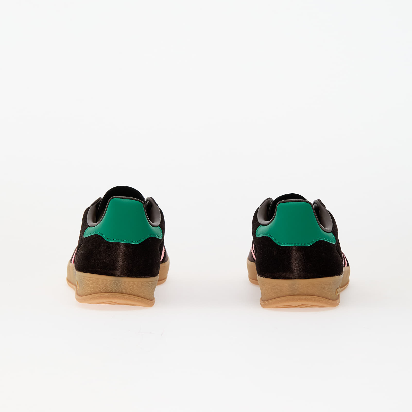 Жіноче взуття adidas Gazelle Indoor W Dark Brown/ Glow Pink/ Court Green