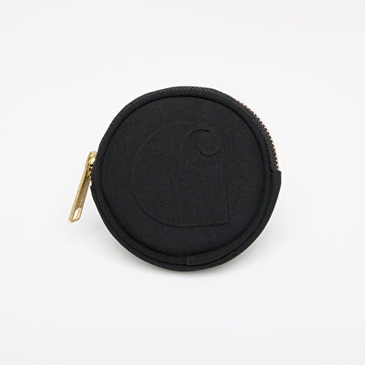 Carhartt WIP Clarton Zip Wallet Black