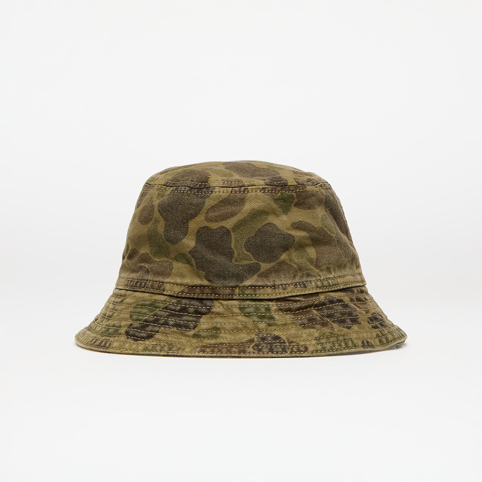 Hats Carhartt WIP Duck Bucket Hat Camo Duck/ Green/ Office Green Garment Dyed
