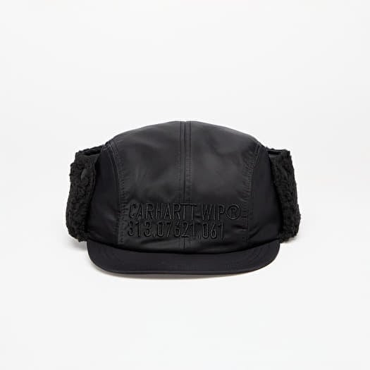 Baseball sapka Carhartt WIP Olten Ear Guard Cap Black/ Black