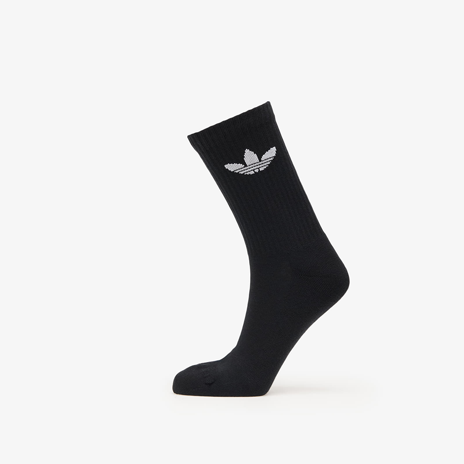 Sokker til mænd adidas Trefoil Crew Sock Cushion 6-Pack Black