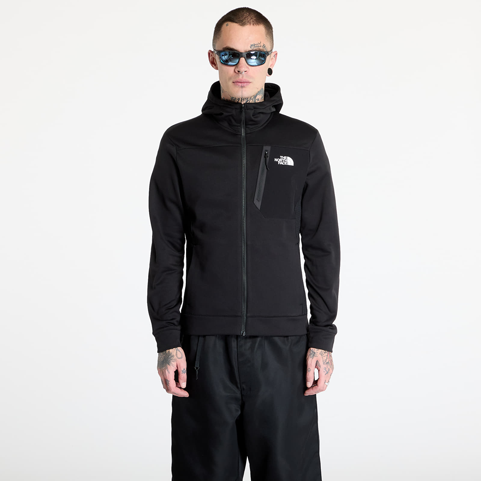 Muške majice The North Face M Mountain Athletics Full-Zip Fleece TNF Black