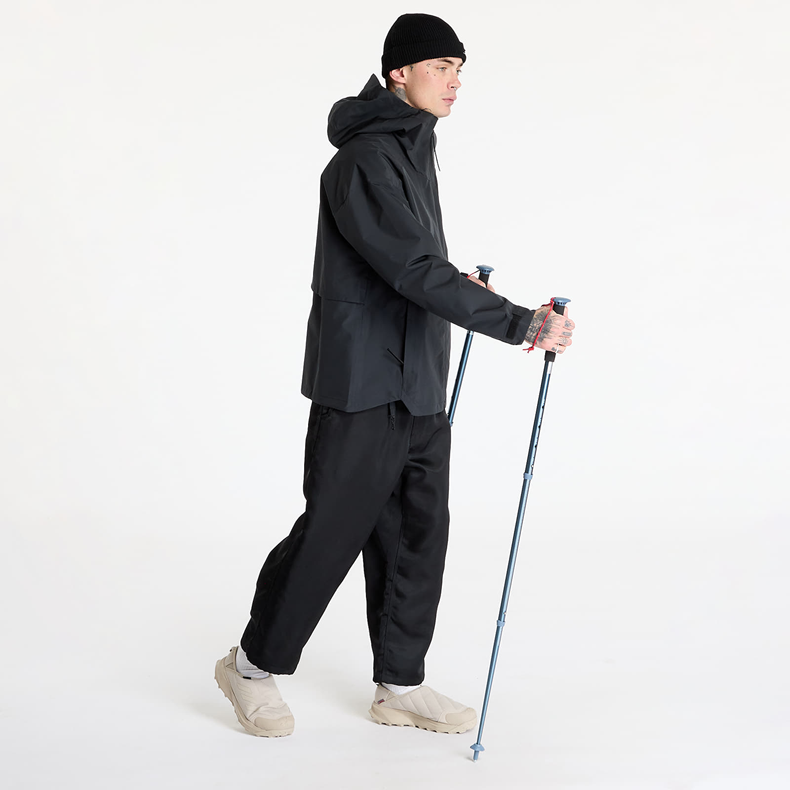 Impermeabili da uomo adidas Myshelter Carry Strap RAIN.RDY Jacket Black