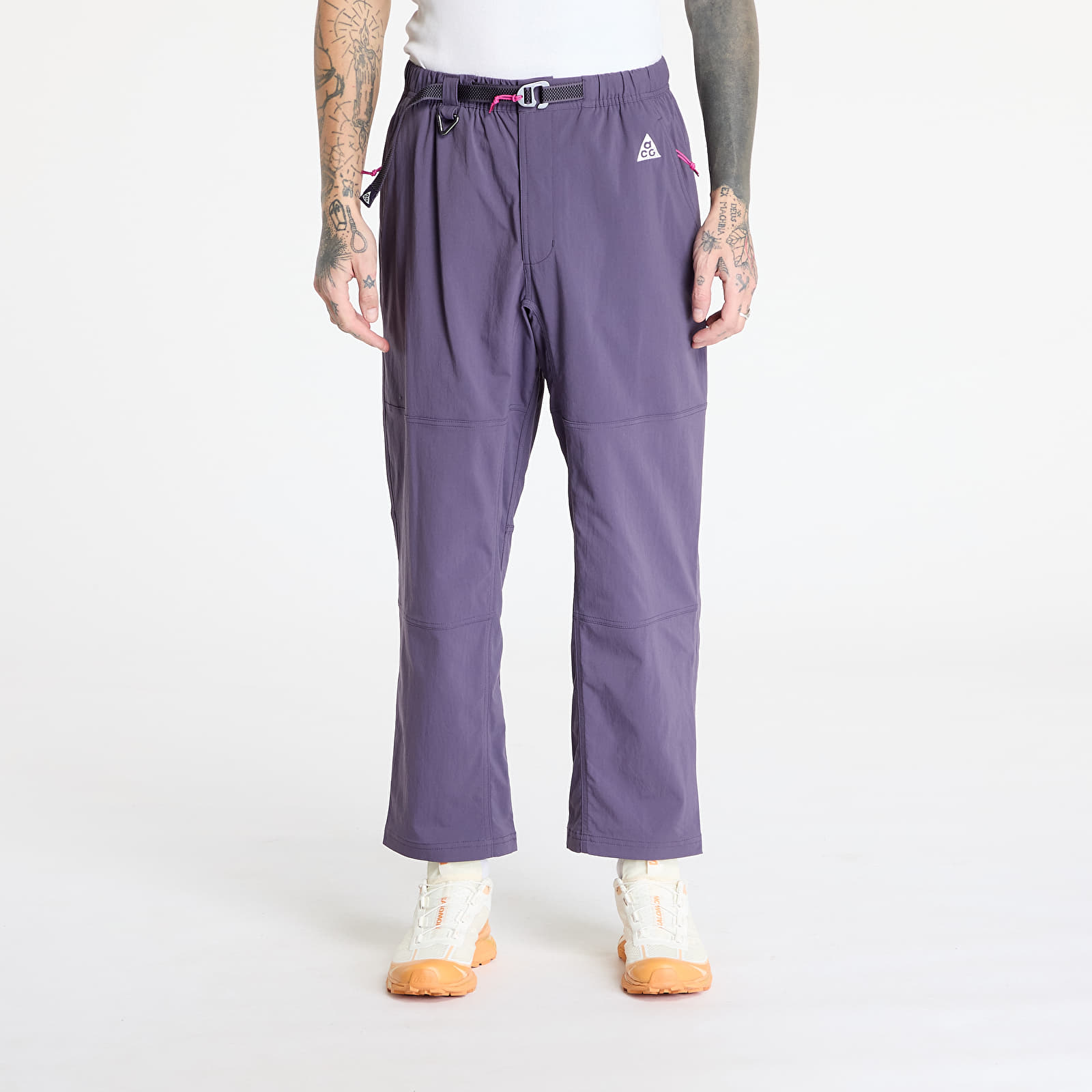 Hosen für Männer Nike ACG Men's UV Hiking Pants Dark Raisin/ Black/ Summit White