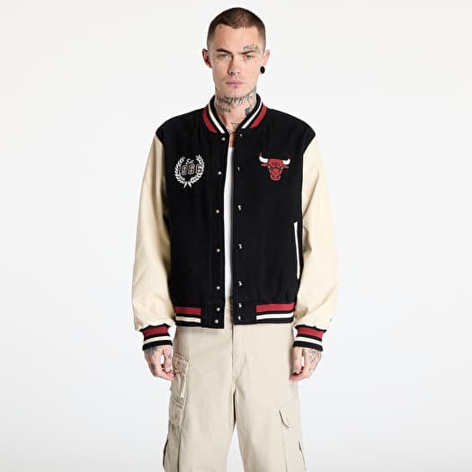 Jakna New Era Chicago Bulls NBA Lifestyle Varsity Jacket UNISEX Black