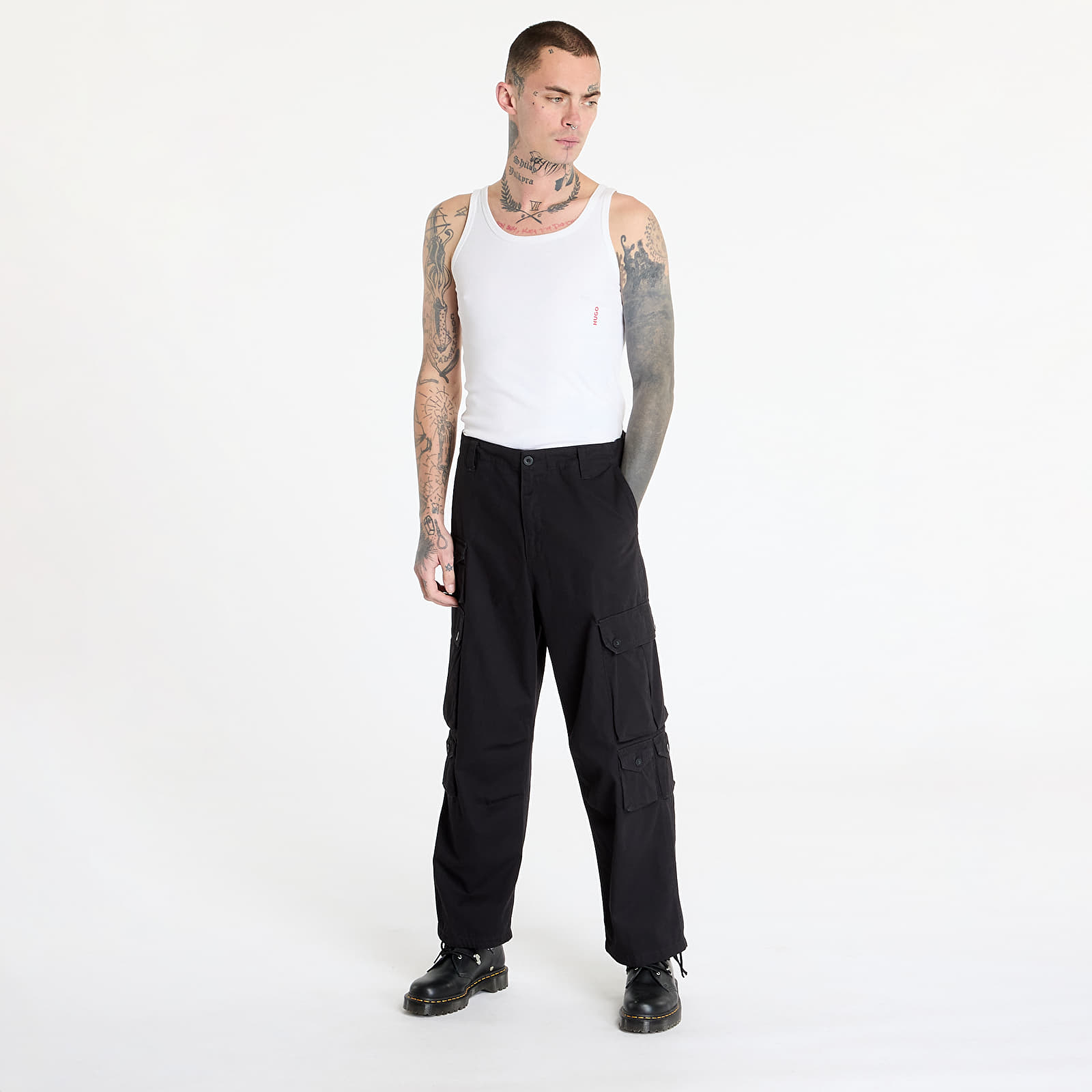 Heren broeken Carhartt WIP Tracker Pant Black