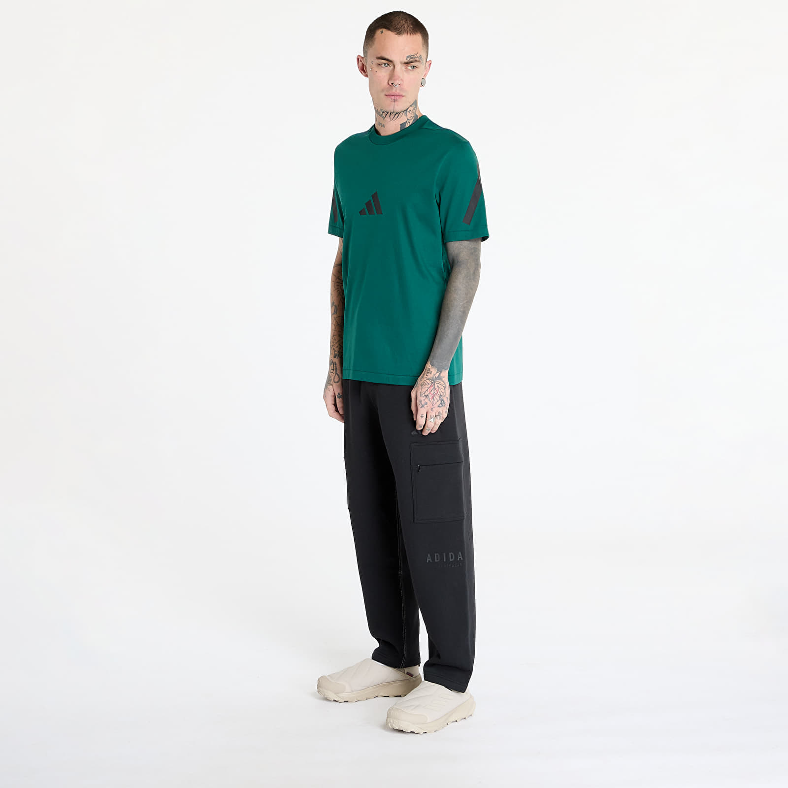 adidas Performance T-shirt adidas M Z.N.E. Tee Collegiate Green S - 4