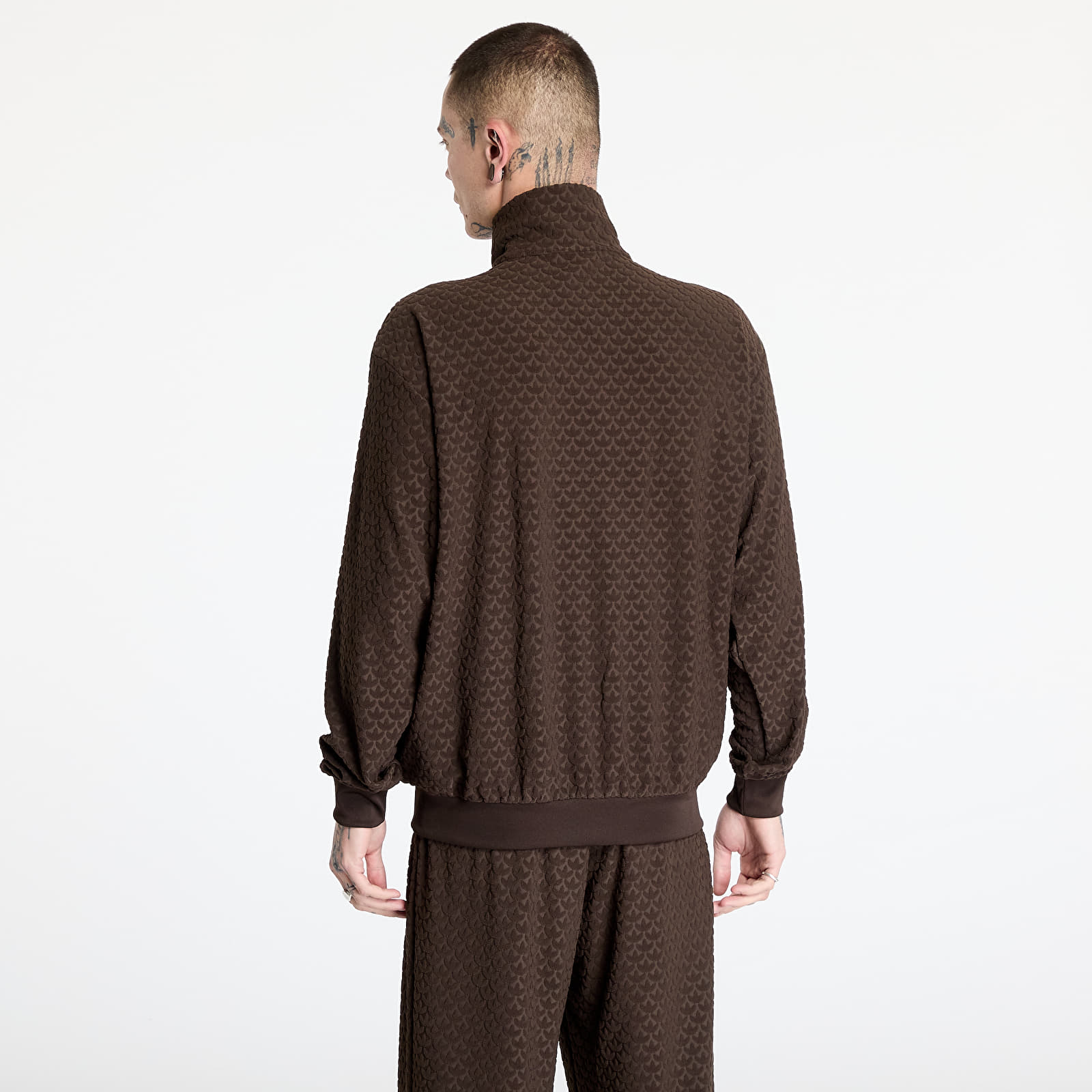 Meeste kampsunid adidas Originals Track Top Dark Brown