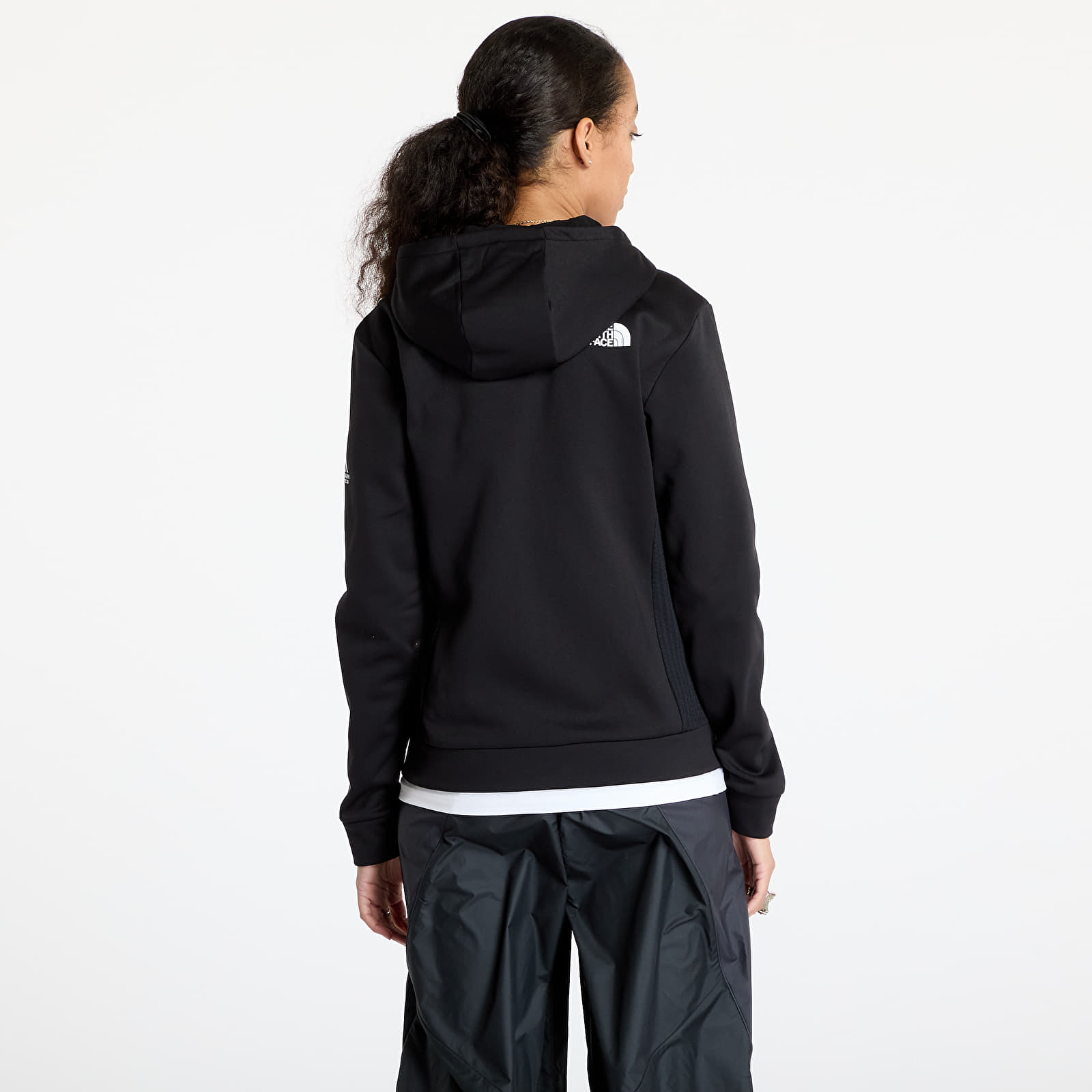 Sudaderas de mujer The North Face W Mountain Athletics Full-Zip Fleece TNF Black
