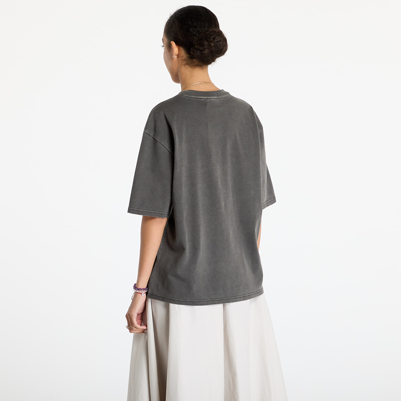 T-Shirts Frau adidas Washed Oversized T-Shirt Black