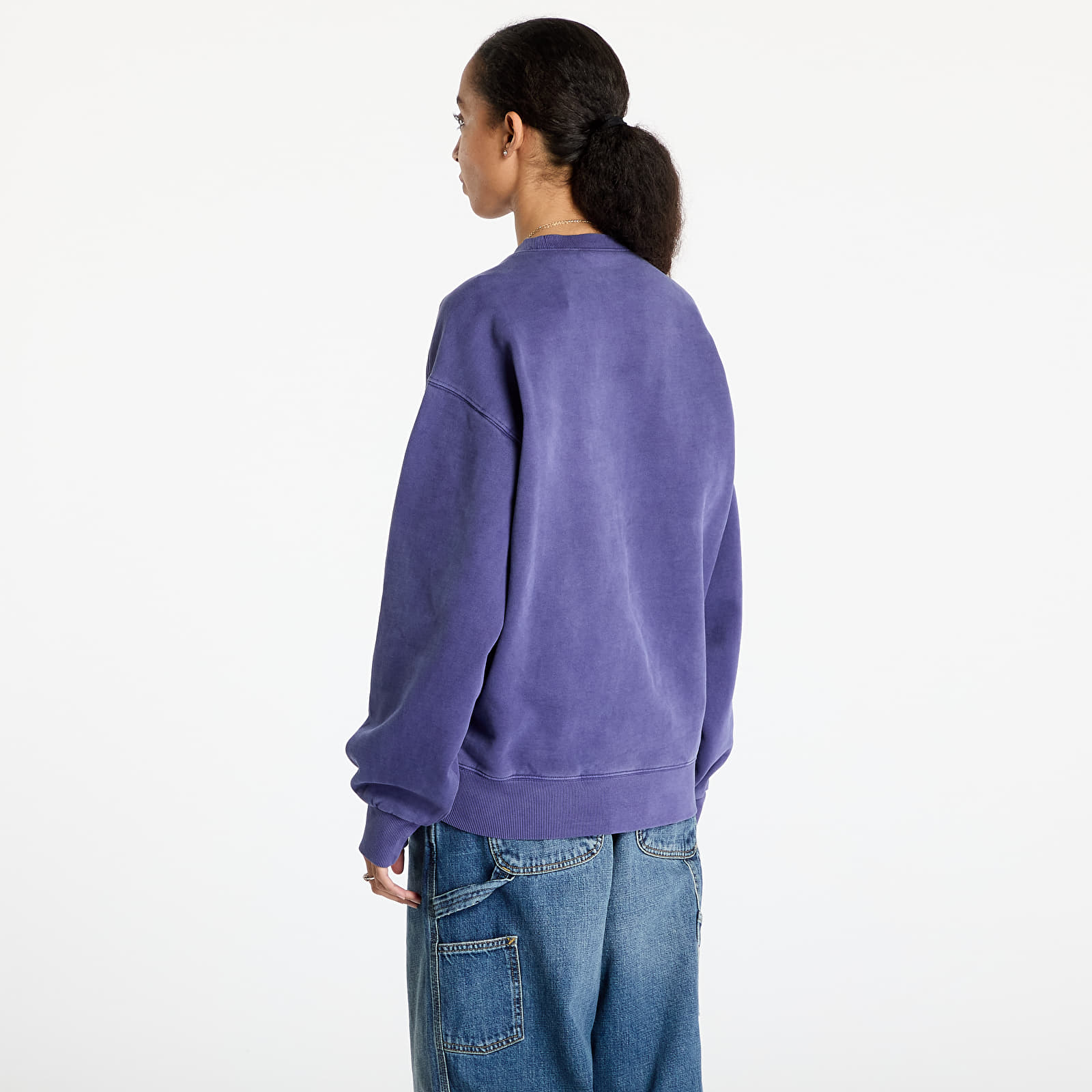 Pánské mikiny Carhartt WIP Vista Sweatshirt UNISEX Aura Garment Dyed