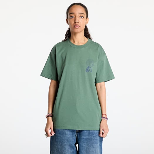 Tricou Carhartt WIP Short Sleeve Chrysanthemum T-Shirt UNISEX Duck Green