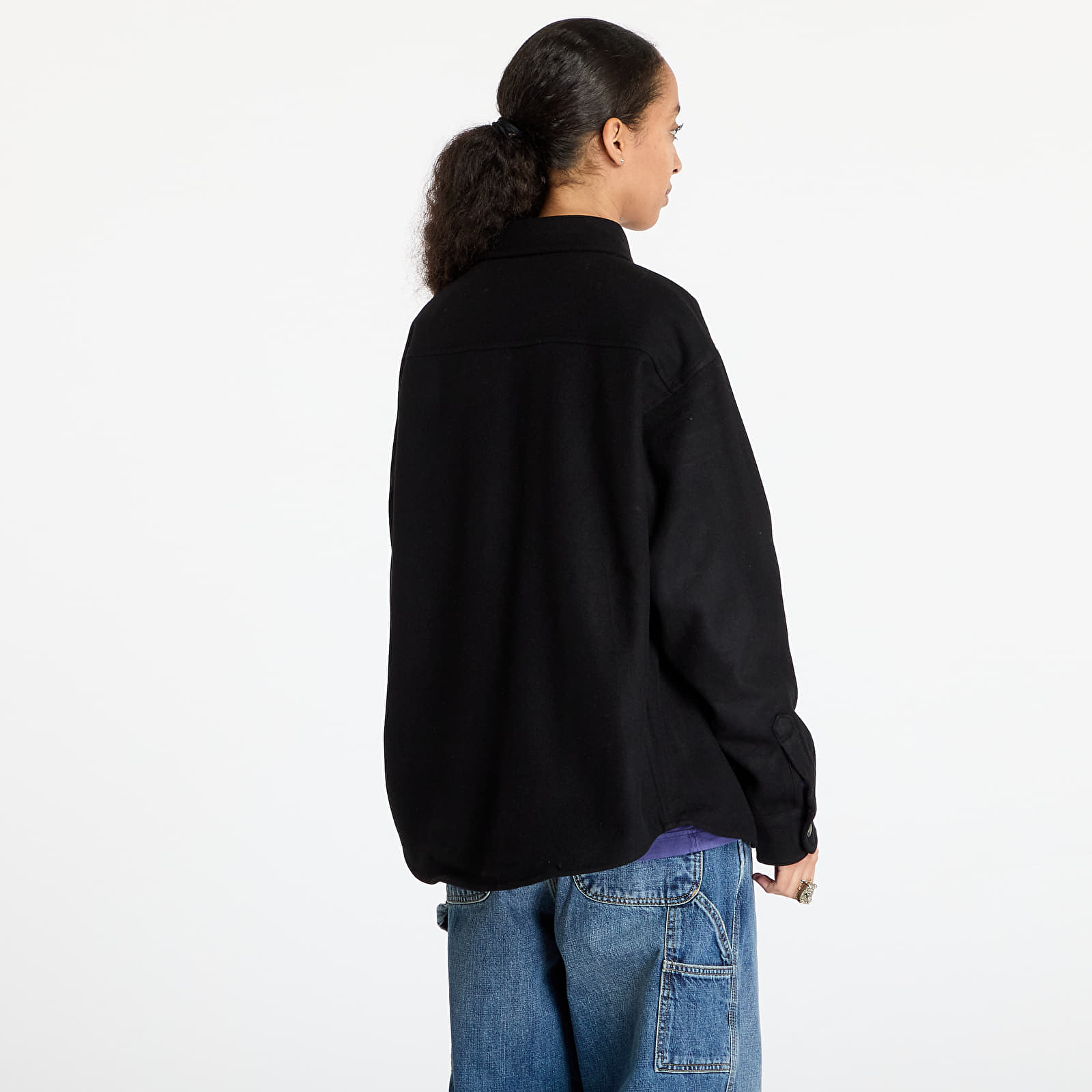 Camisas para hombre Carhartt WIP Torin Shirt UNISEX Black