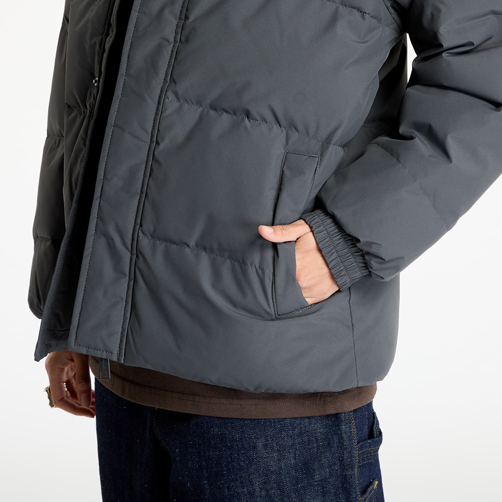 Men's jackets Carhartt WIP Danville Jacket UNISEX Graphite/ White