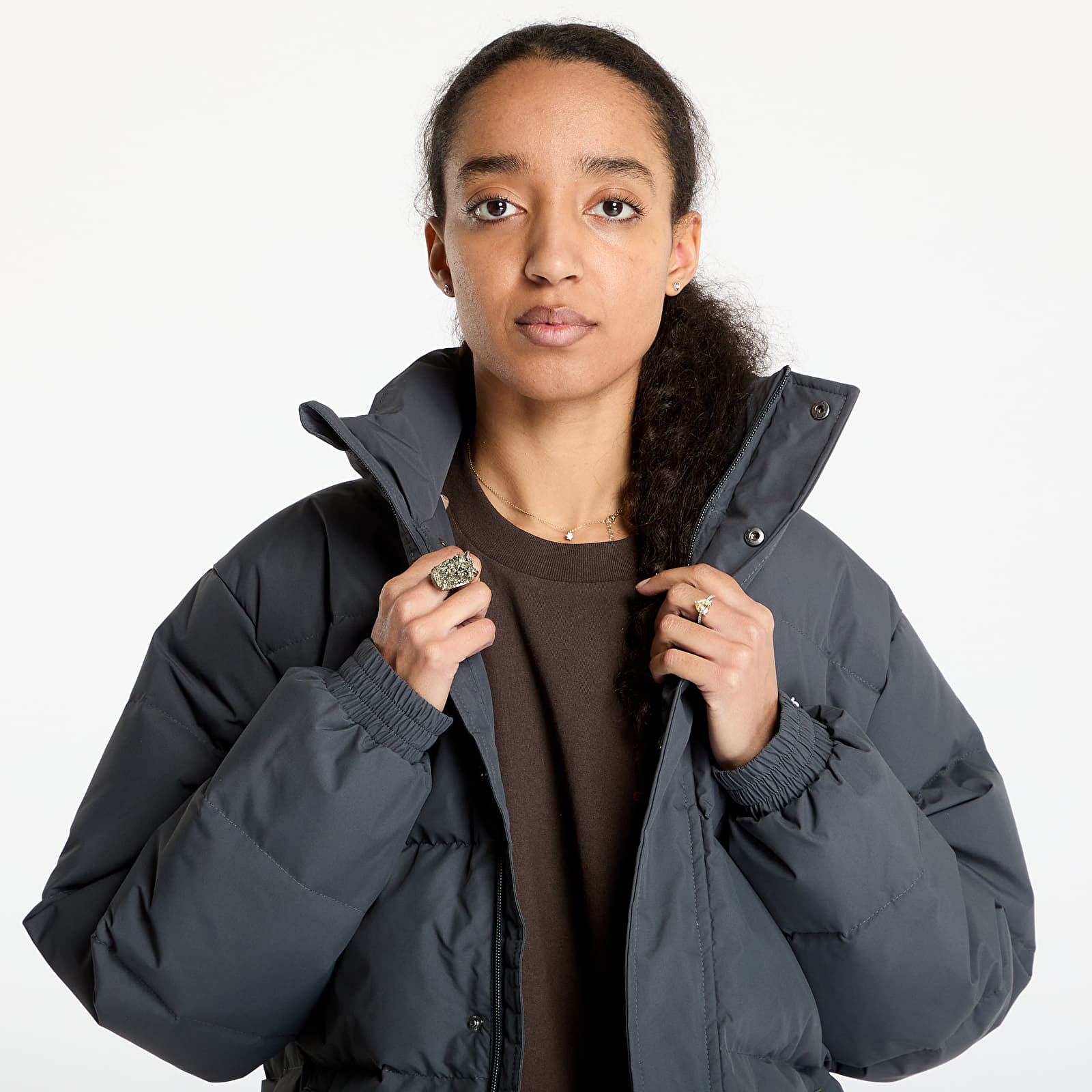 Men's jackets Carhartt WIP Danville Jacket UNISEX Graphite/ White